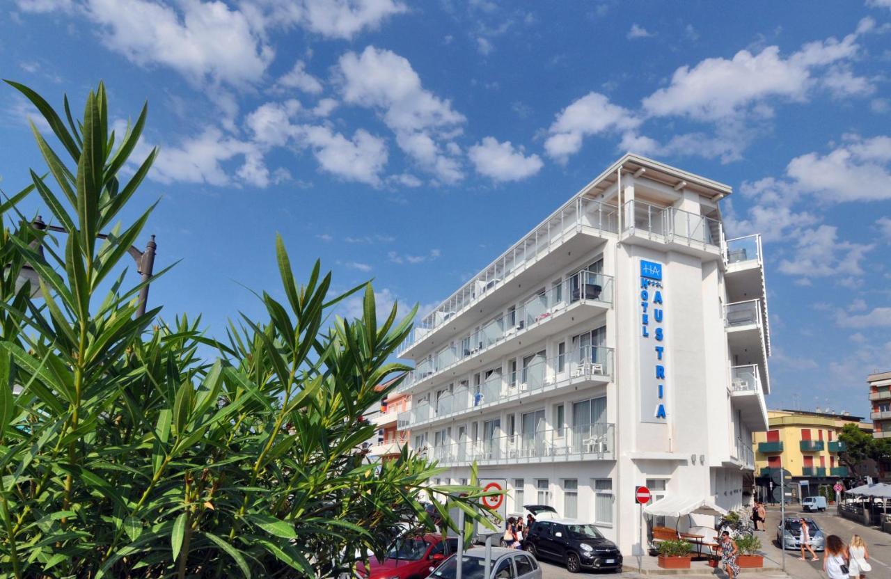 Hotel Austria Каорле Экстерьер фото